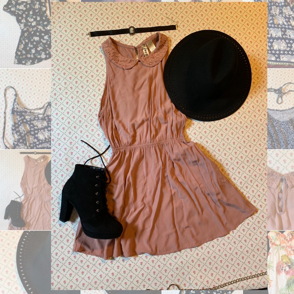 Soft pink dress